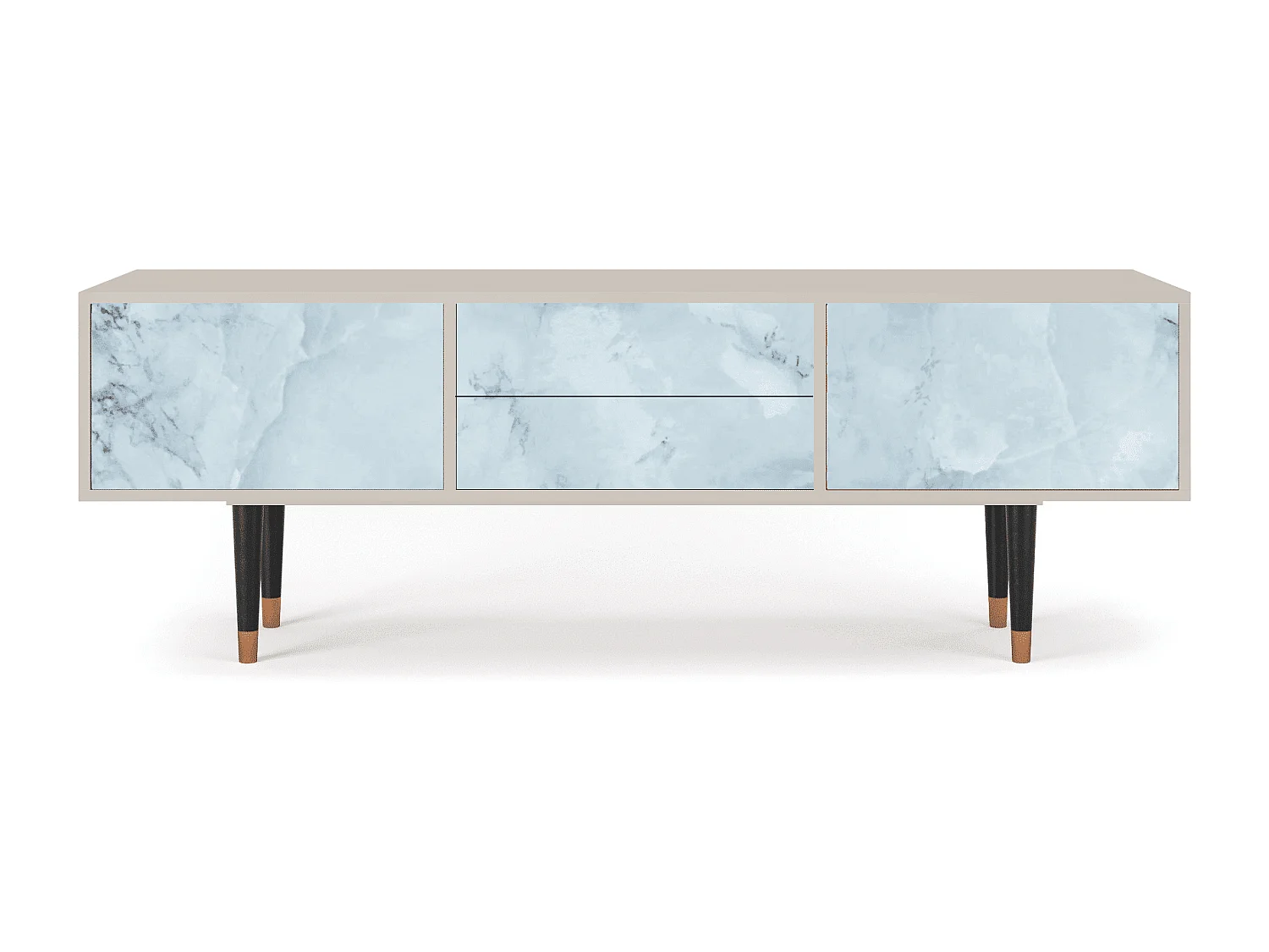 Mobile TV - 170х59х48 cm - T4 - Glacial Colour, Sabbia