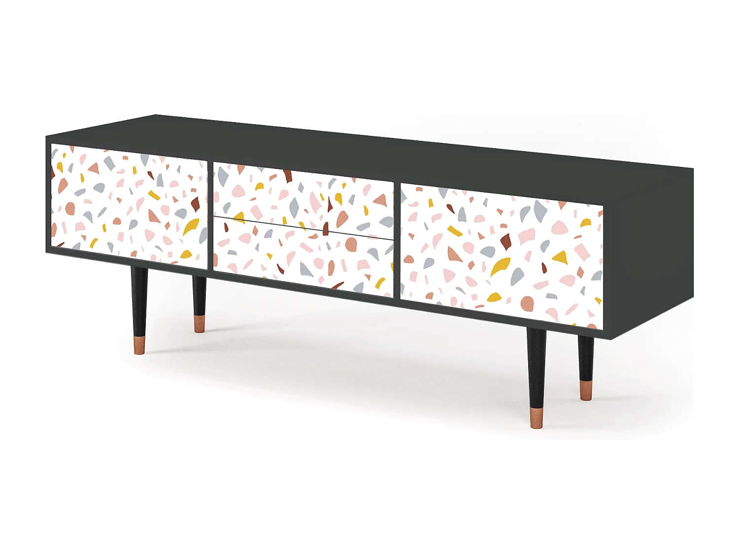 TV-meubel - 170х59х48 cm - T4 - Marmelade Cheese, Antraciet