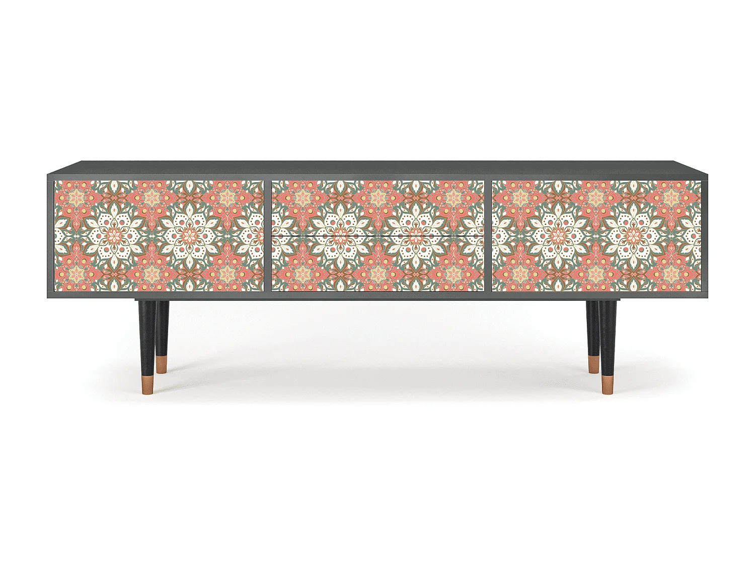 Mobile TV - 170х59х48 cm - T4 - Peach Grove, Antracite