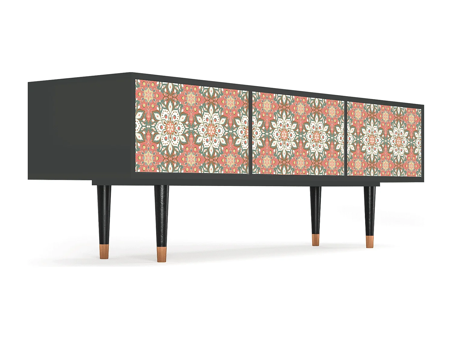 Mobile TV - 170х59х48 cm - T4 - Peach Grove, Antracite