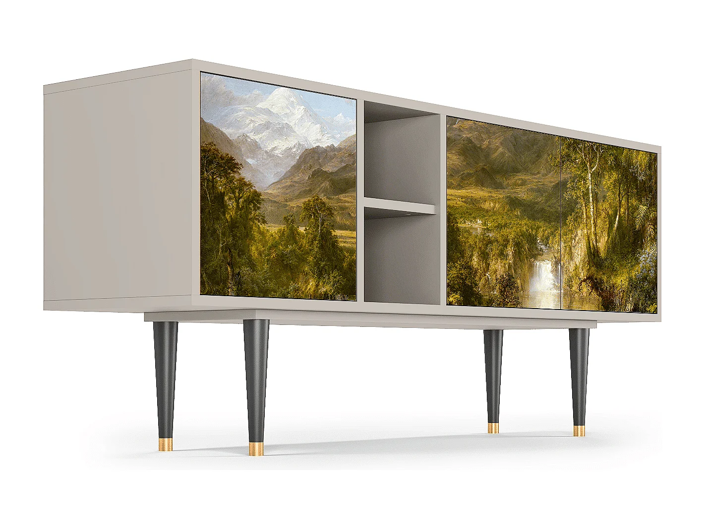 TV-meubel - 150х69х41 cm - T5 - The Heart of the Andes , Zand