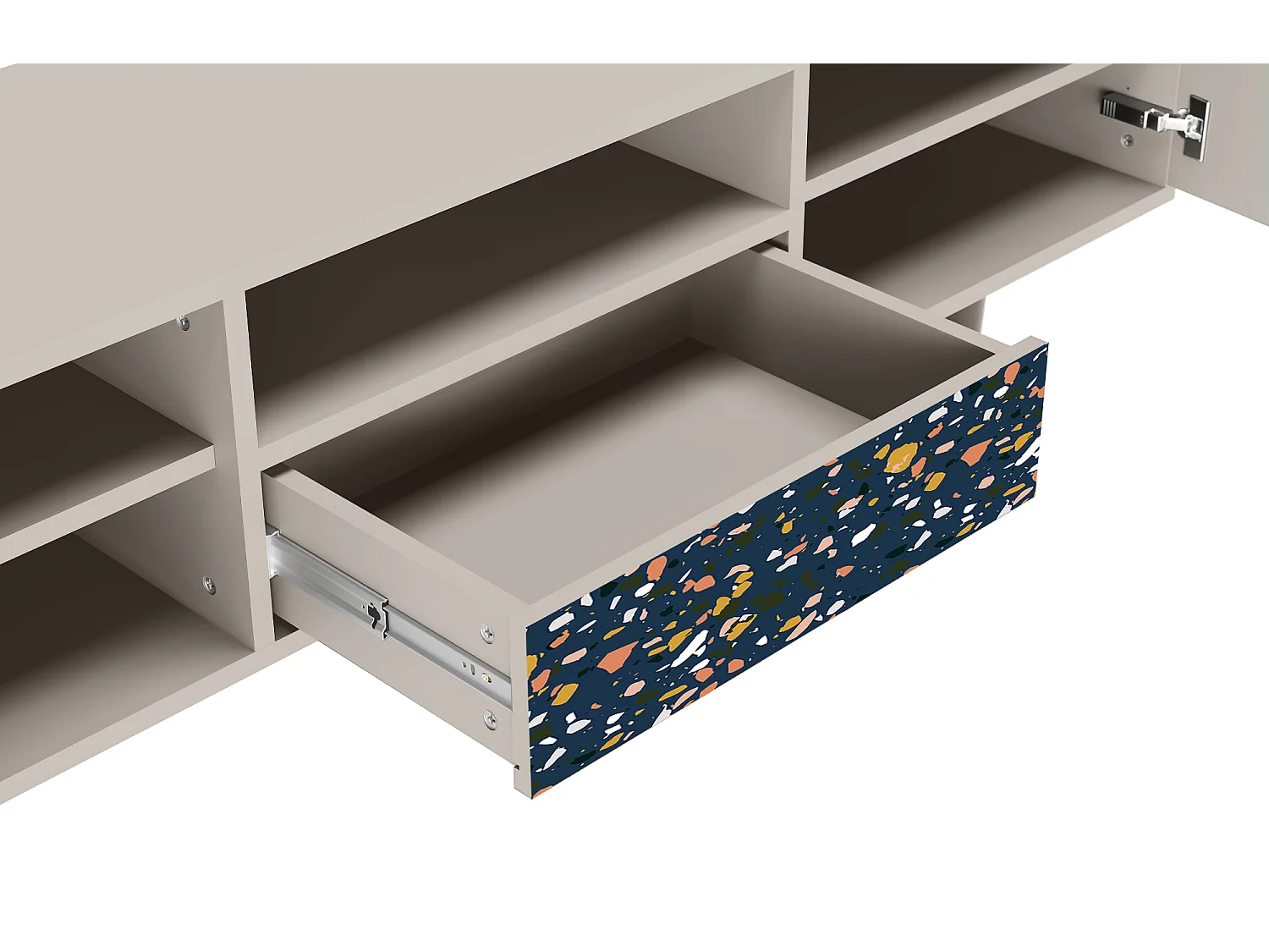 Meuble TV - 170х59х41 cm - T6 - Night Sky Langhterns, Sable