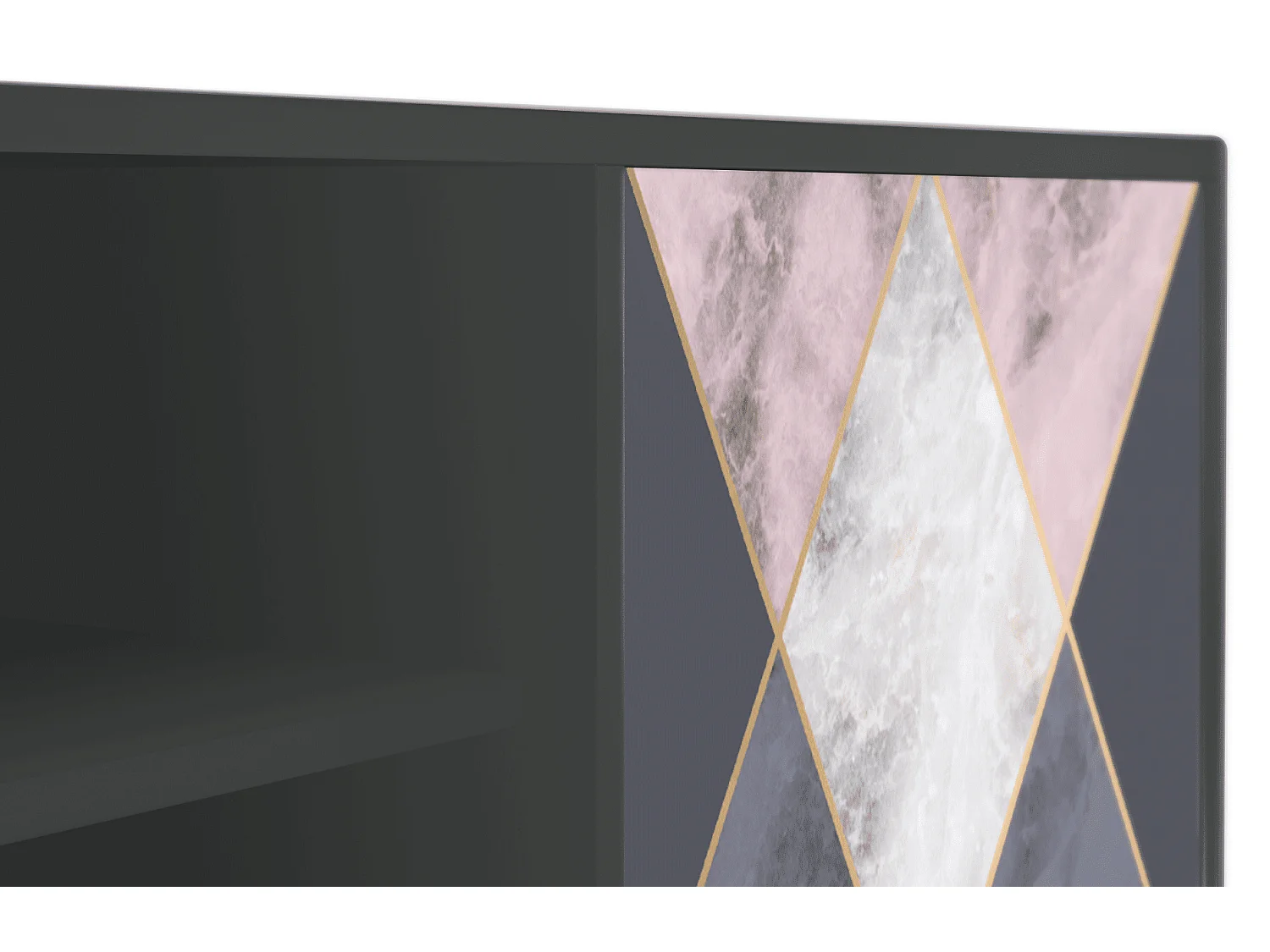 Meuble TV - 170х69х48 cm - T2 - Ideal Harmony, Anthracite