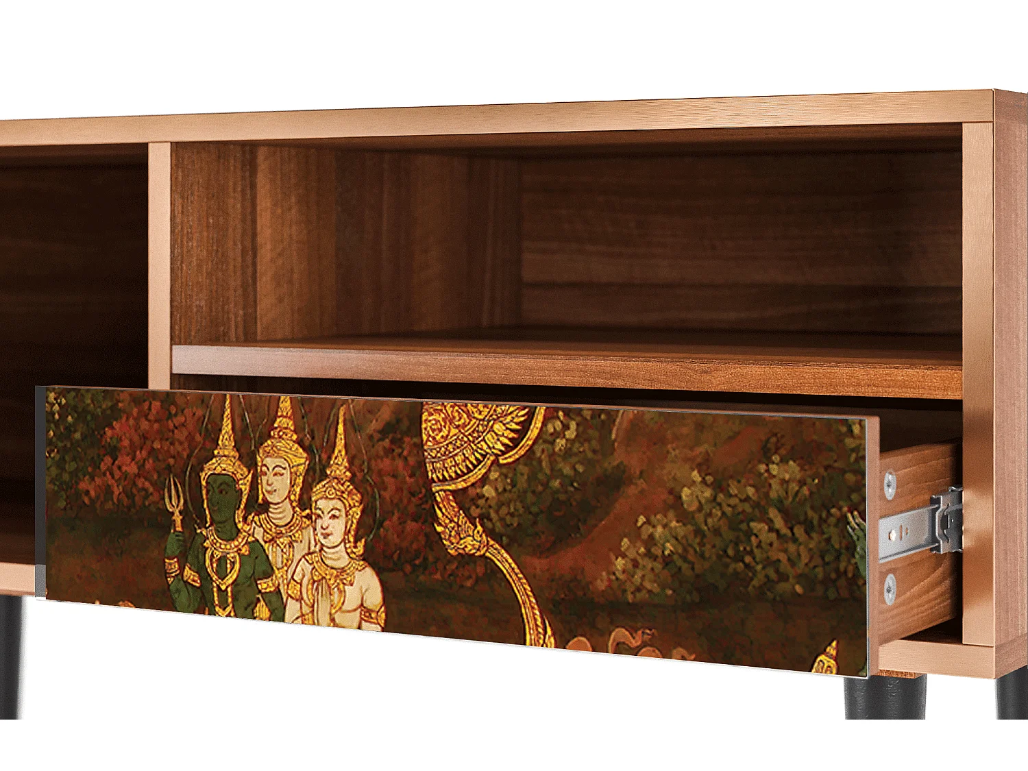 Mobile TV - 115х59х48 cm - T3 - Malyavan, Noce