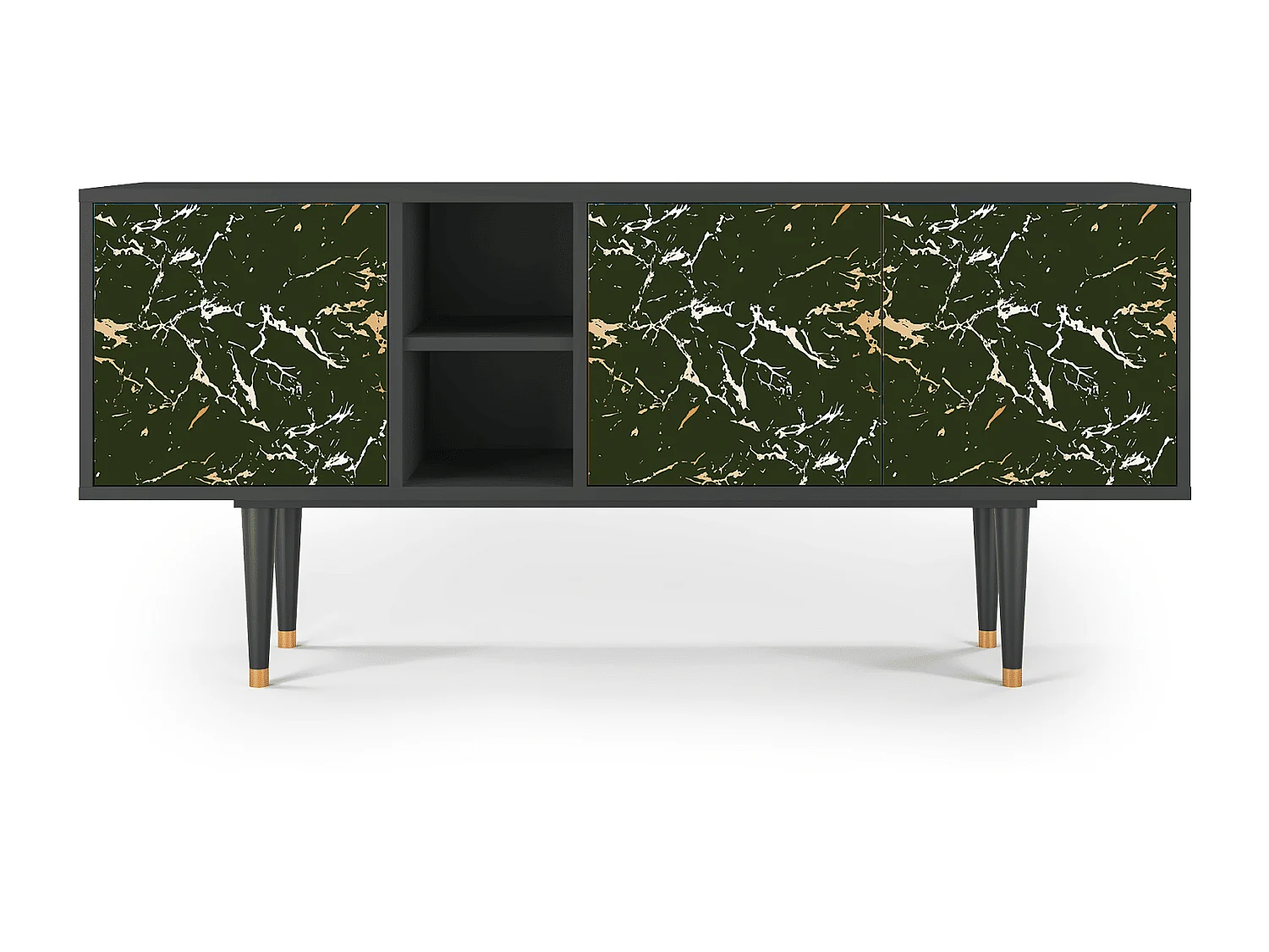 Meuble TV - 150х69х41 cm - T5 - Amazon Forest, Anthracite