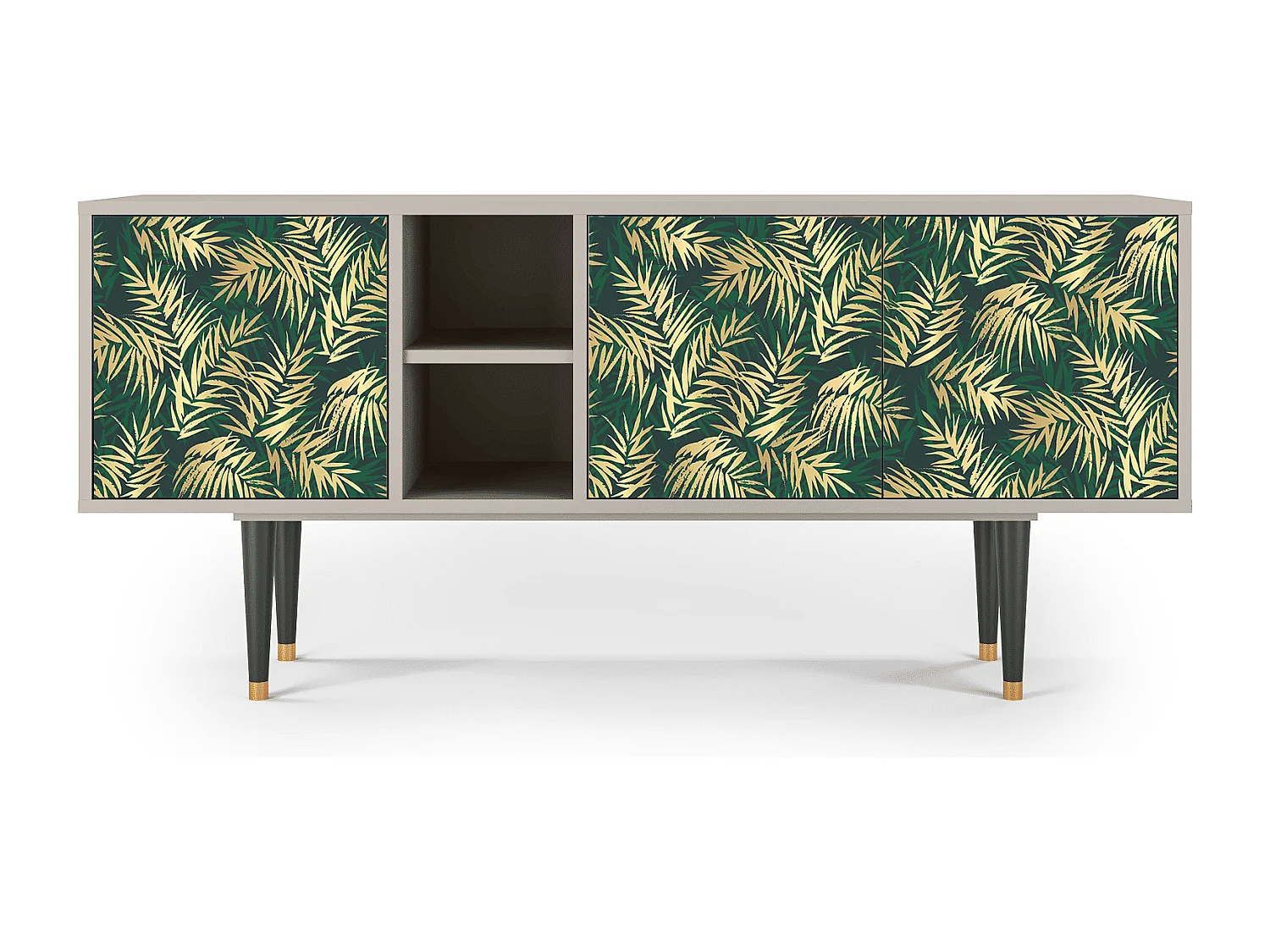 Mobile TV - 150х69х41 cm - T5 - Sunny Palm Tree, Sabbia