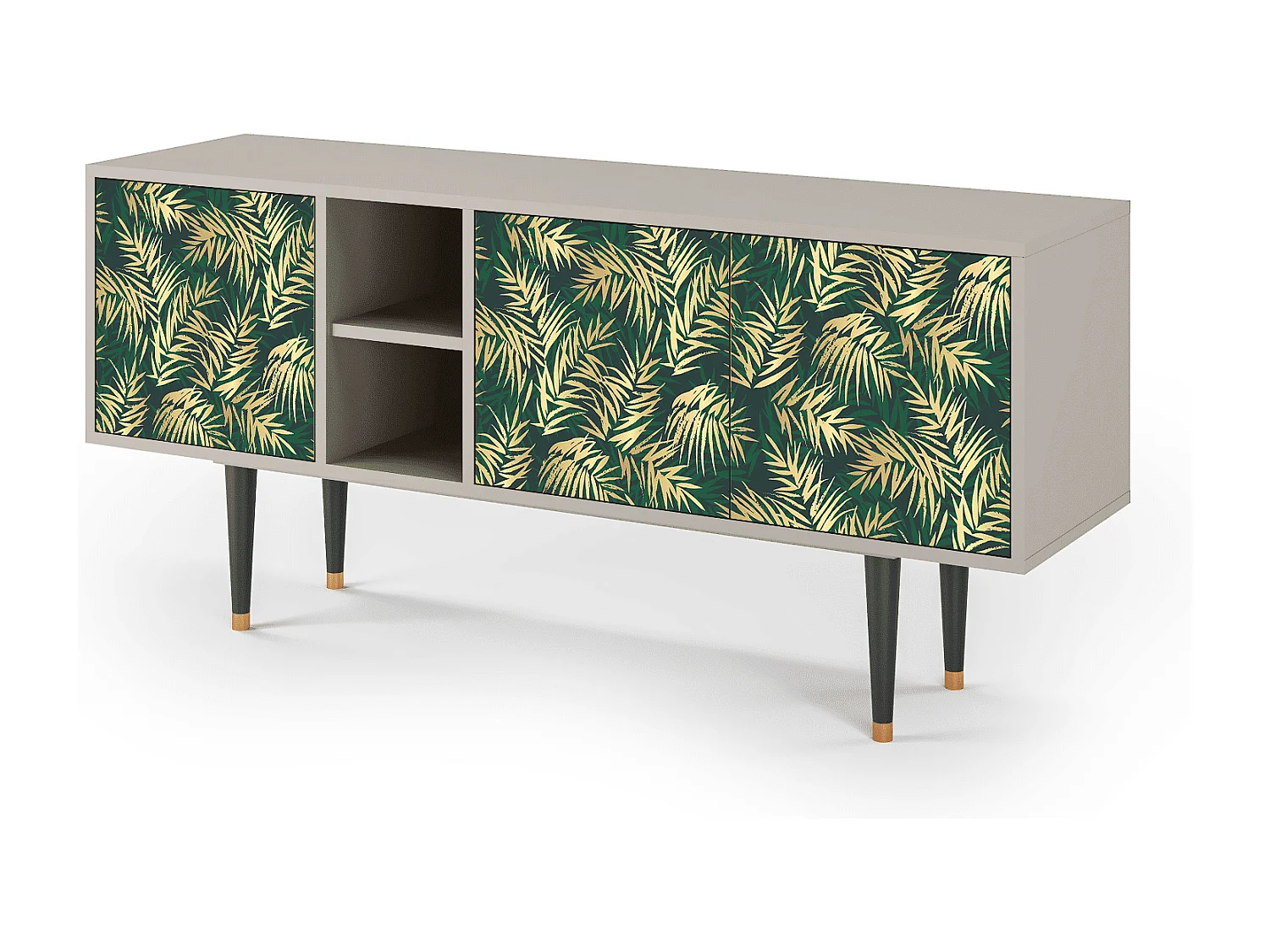 TV-Möbel - 150х69х41 cm - T5 - Sunny Palm Tree, Sand