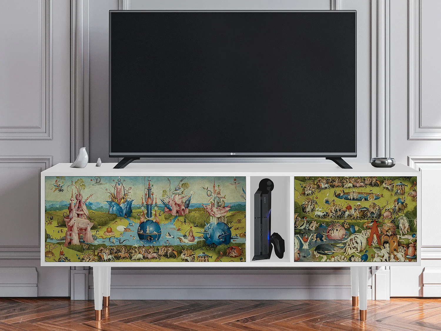 TV-meubel - 170х69х48 cm - T1 - The Garden 2 by Bosch, Wit