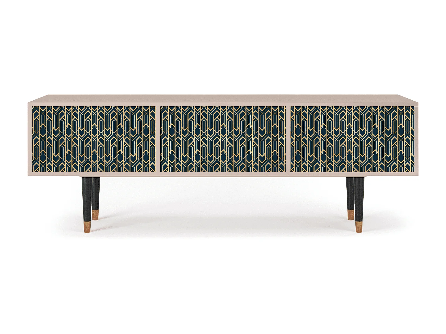 Meuble TV - 170х59х48 cm - T4 - Golden Empire, Latte