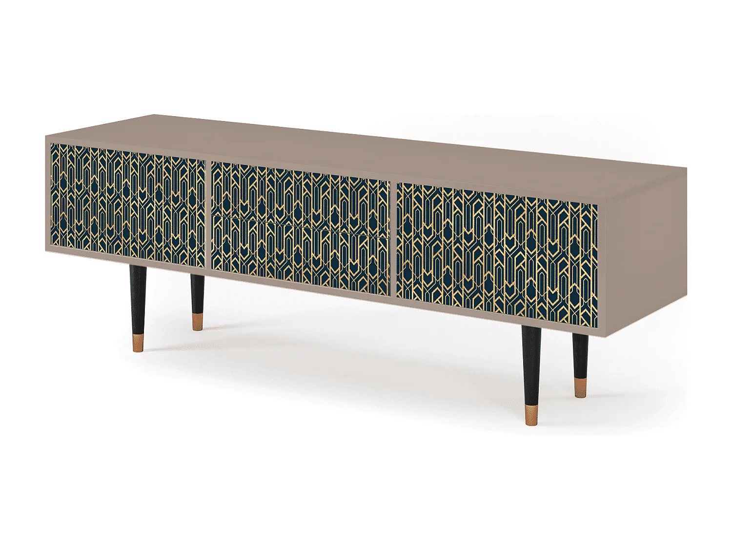 Meuble TV - 170х59х48 cm - T4 - Golden Empire, Latte