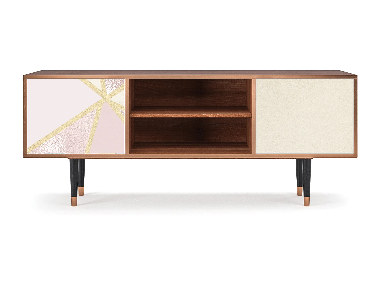 Meuble TV - 170х69х48 cm - T2 - Cosmopolitan Diva, Noyer