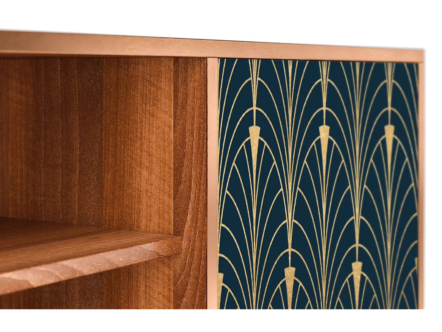 Meuble TV - 170х69х48 cm - T2 - Flower of the Nile, Noyer