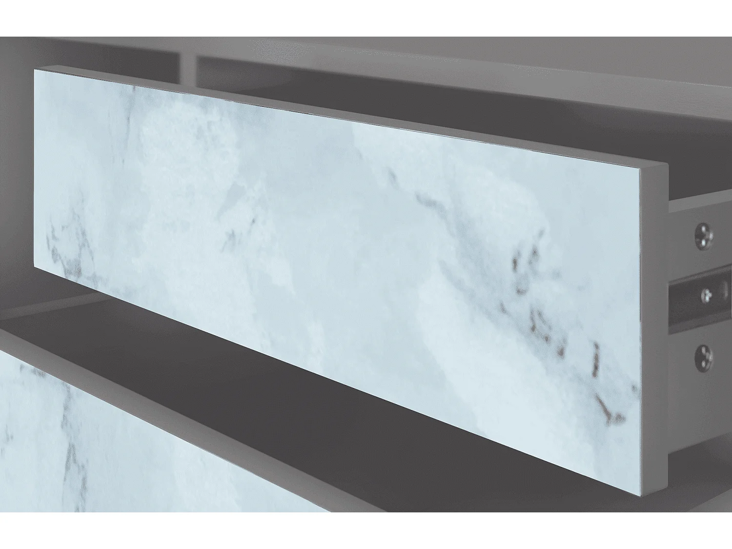 Meuble TV - 170х59х48 cm - T4 - Glacial Colour, Gris