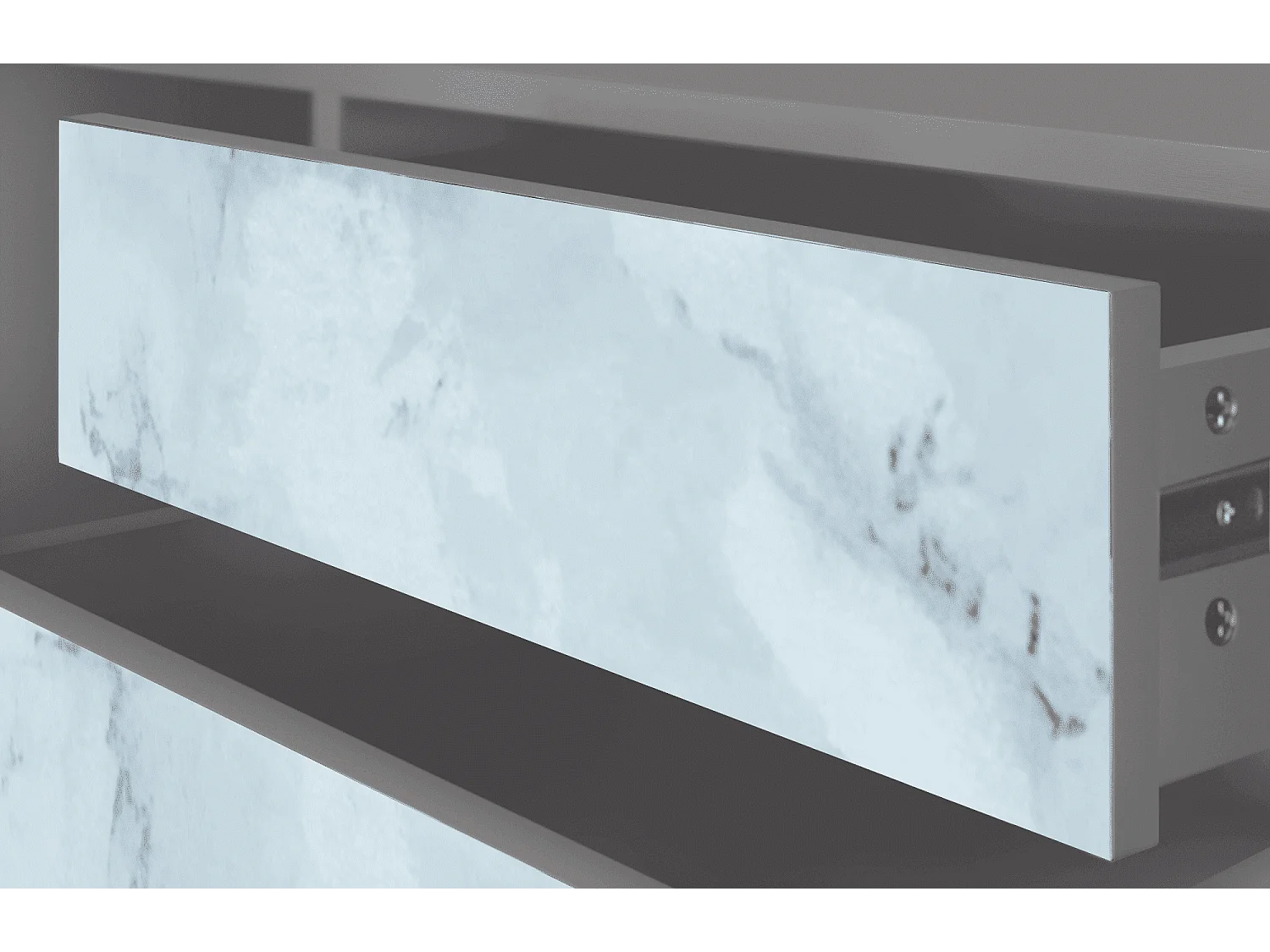 Mobile TV - 170х59х48 cm - T4 - Glacial Colour, Grigio