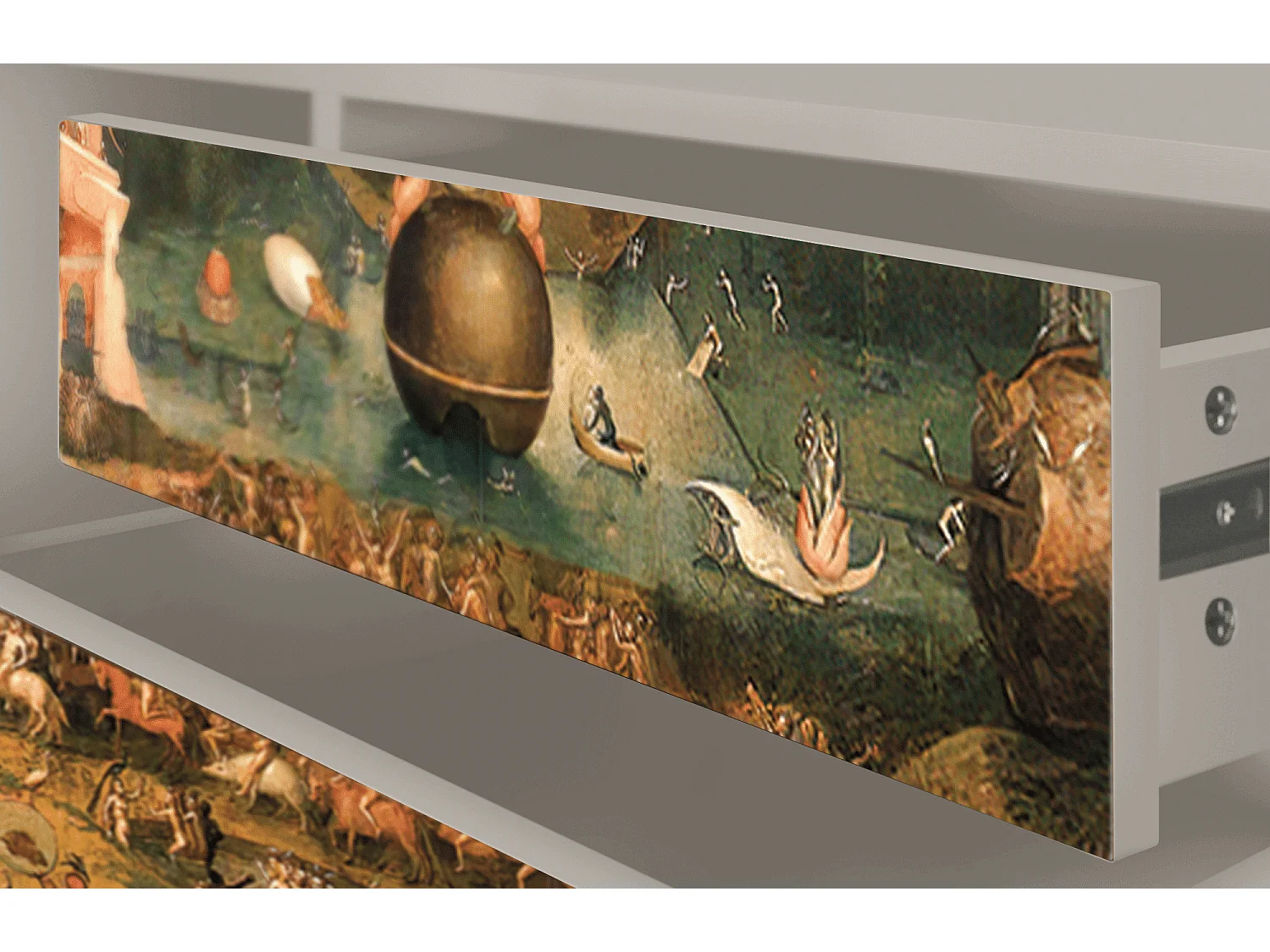 Meuble TV - 170х59х48 cm - T4 - Garden of Delights , Sable