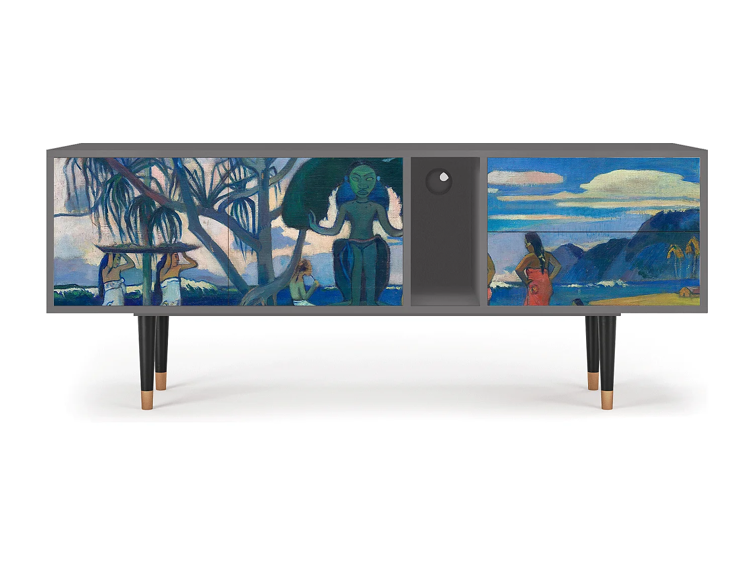 TV-Möbel - 170х69х48 cm - T1 - Day of the God, Grau