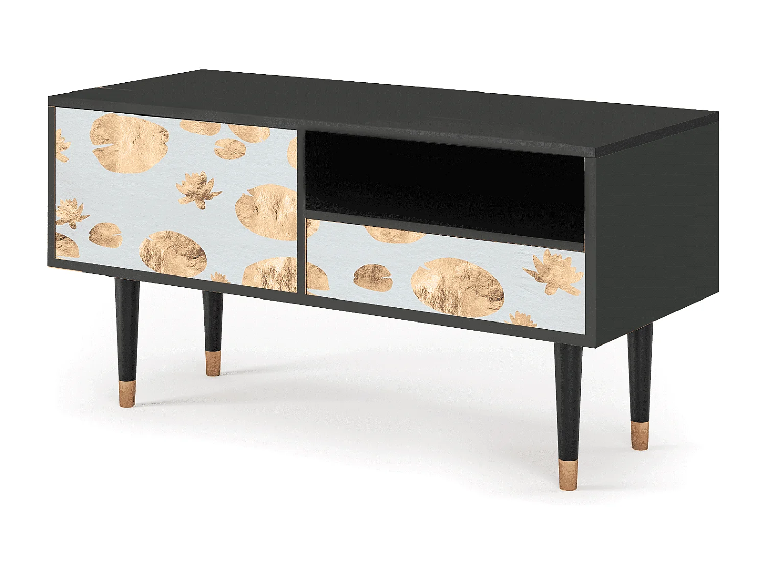 TV-Möbel - 115х59х48 cm - T3 - Blue Giraffe, Anthrazit