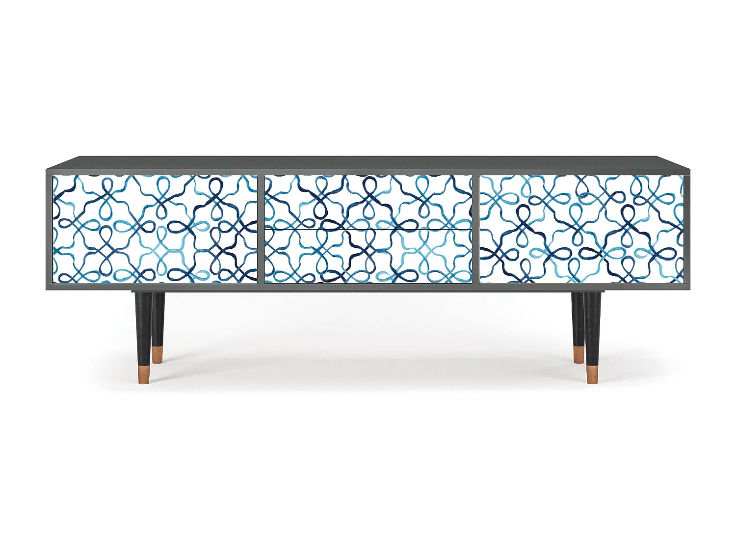 TV-meubel - 170х59х48 cm - T4 - Marine Strings, Antraciet