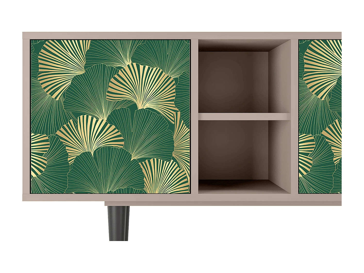 TV-meubel - 150х69х41 cm - T5 - Gold Ginkgo, Latte