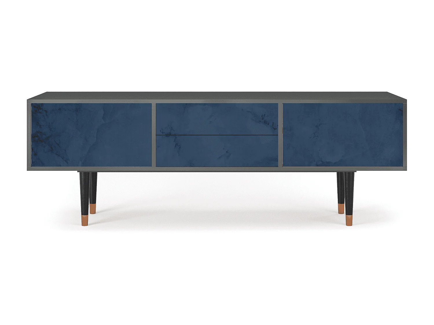 TV-Möbel - 170х59х48 cm - T4 - Endless Galaxi, Anthrazit