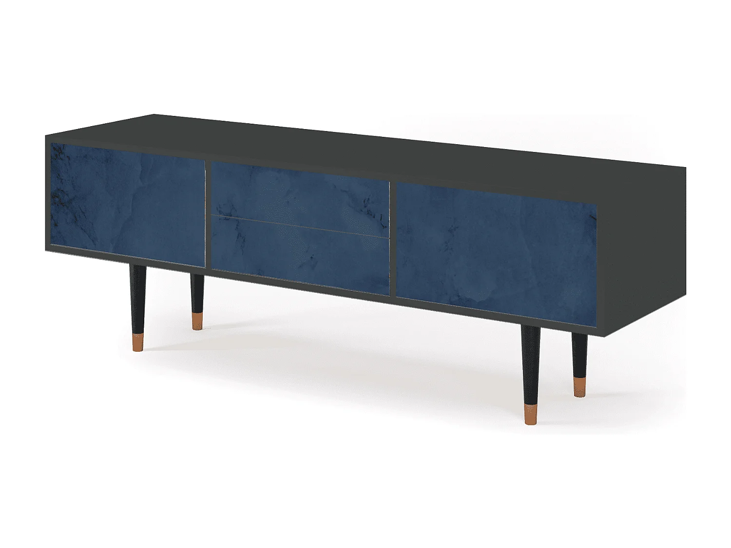 TV-Möbel - 170х59х48 cm - T4 - Endless Galaxi, Anthrazit