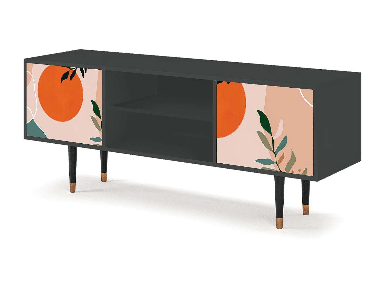 TV-meubel - 170х69х48 cm - T2 - Artwork, Antraciet