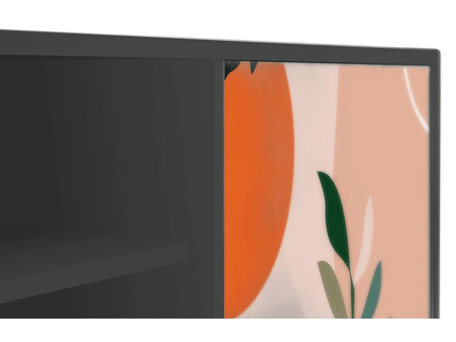 Meuble TV - 170х69х48 cm - T2 - Artwork, Anthracite