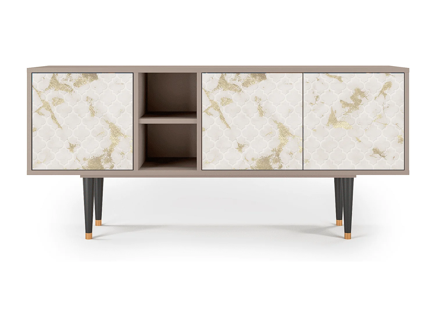 Meuble TV - 150х69х41 cm - T5 - Sahara desert, Latte