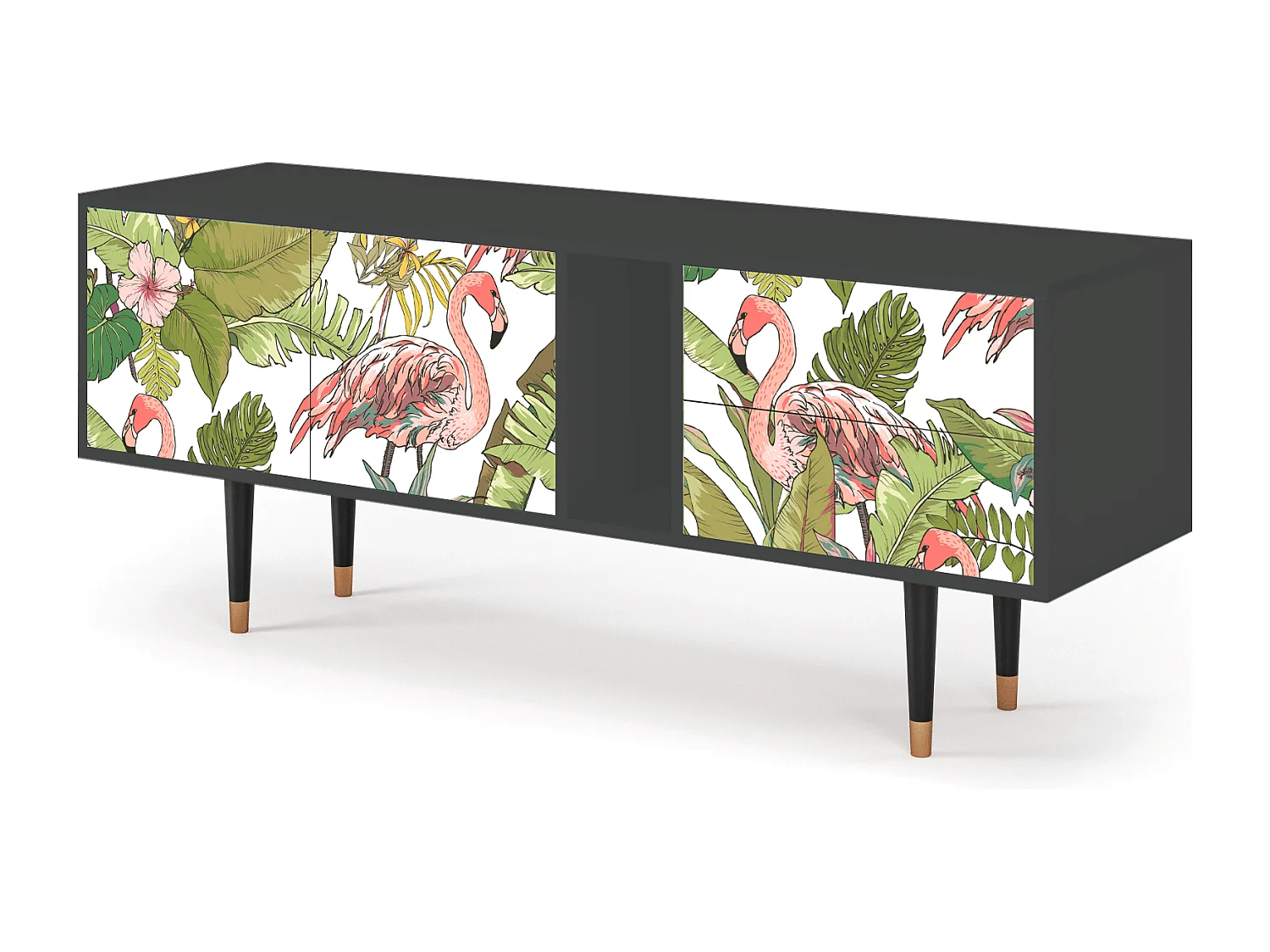 TV-meubel - 170х69х48 cm - T1 - Sweet Flamingo, Antraciet