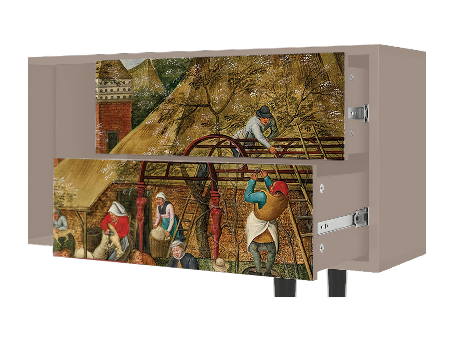 Meuble TV - 170х69х48 cm - T1 - The Younger - Spring, Latte