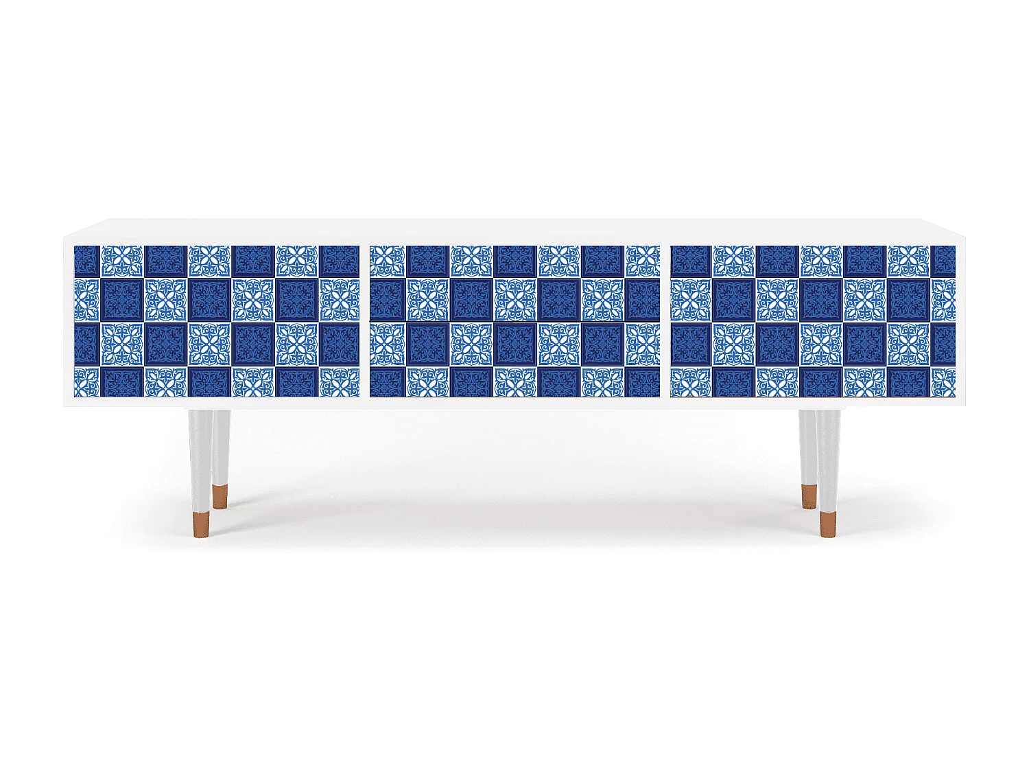 TV-Möbel - 170х59х48 cm - T4 - Light Path, Weiß