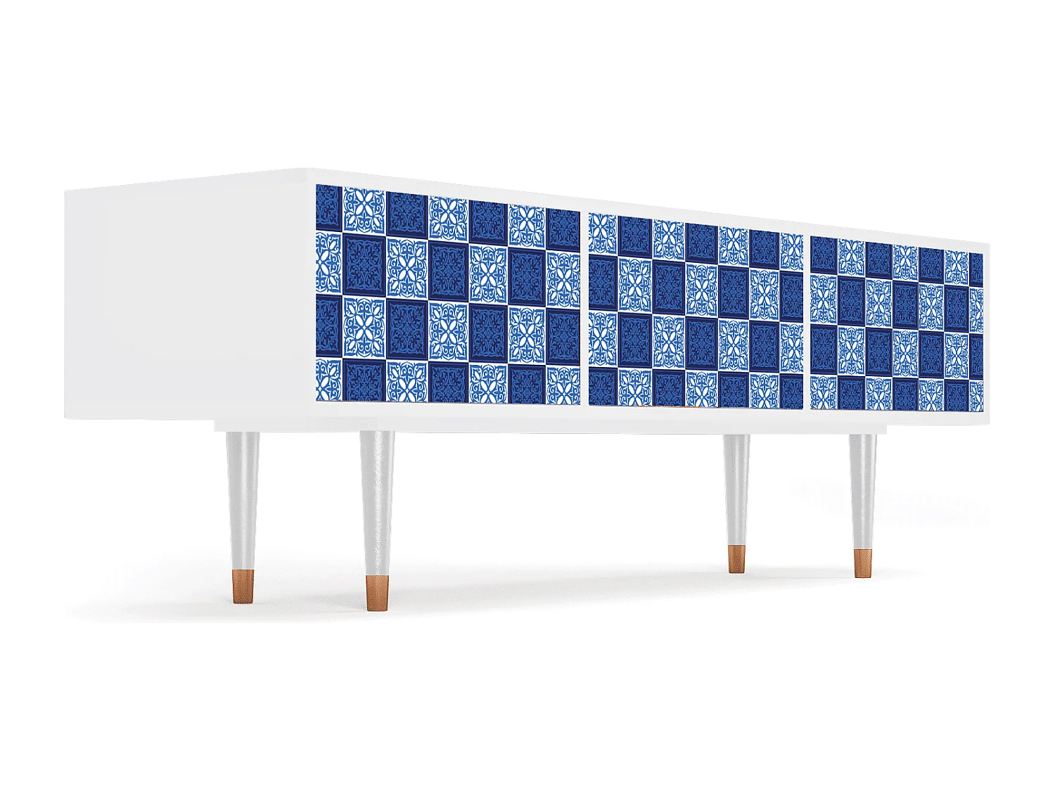 TV-Möbel - 170х59х48 cm - T4 - Light Path, Weiß