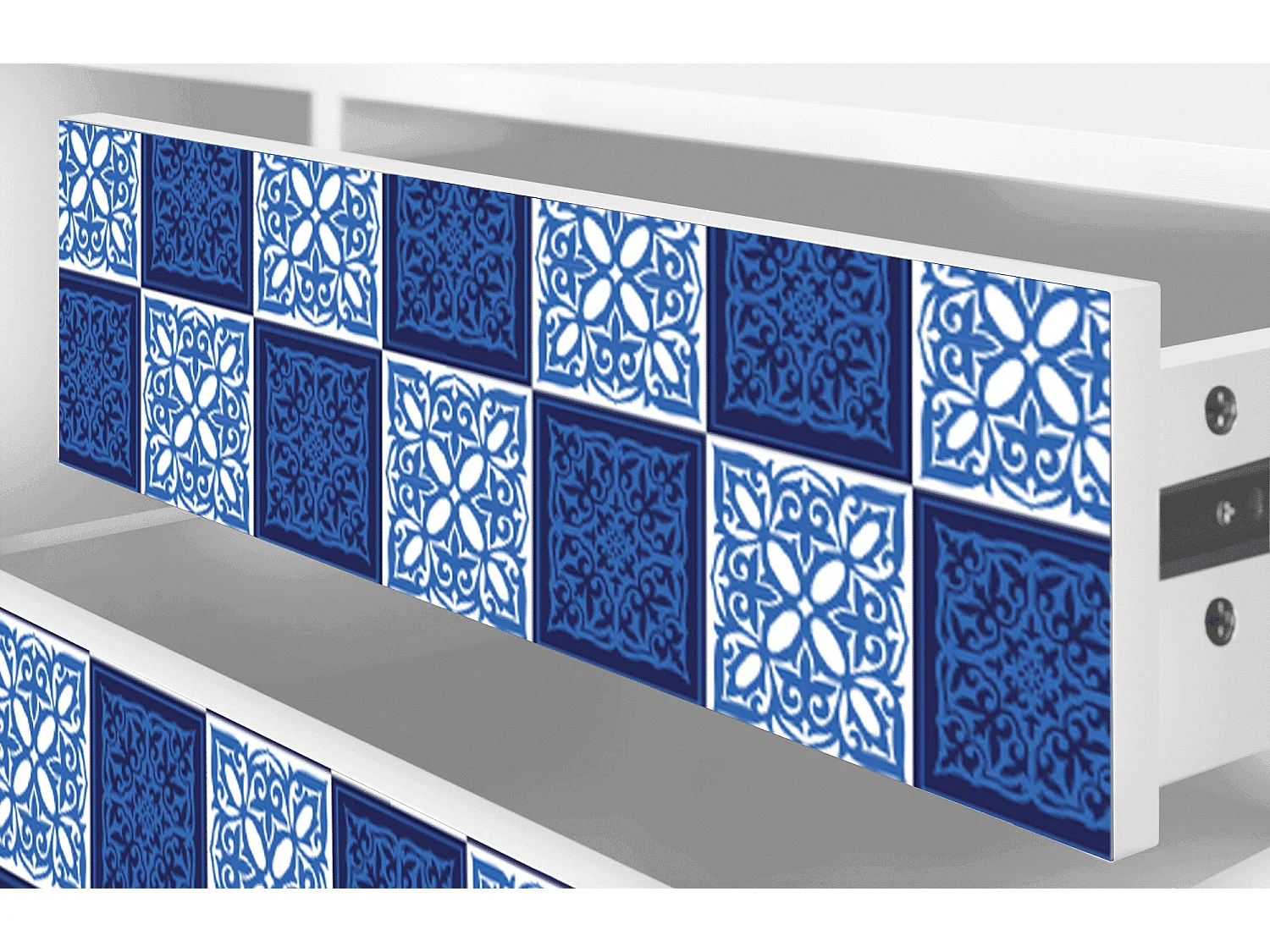 TV-Möbel - 170х59х48 cm - T4 - Light Path, Weiß