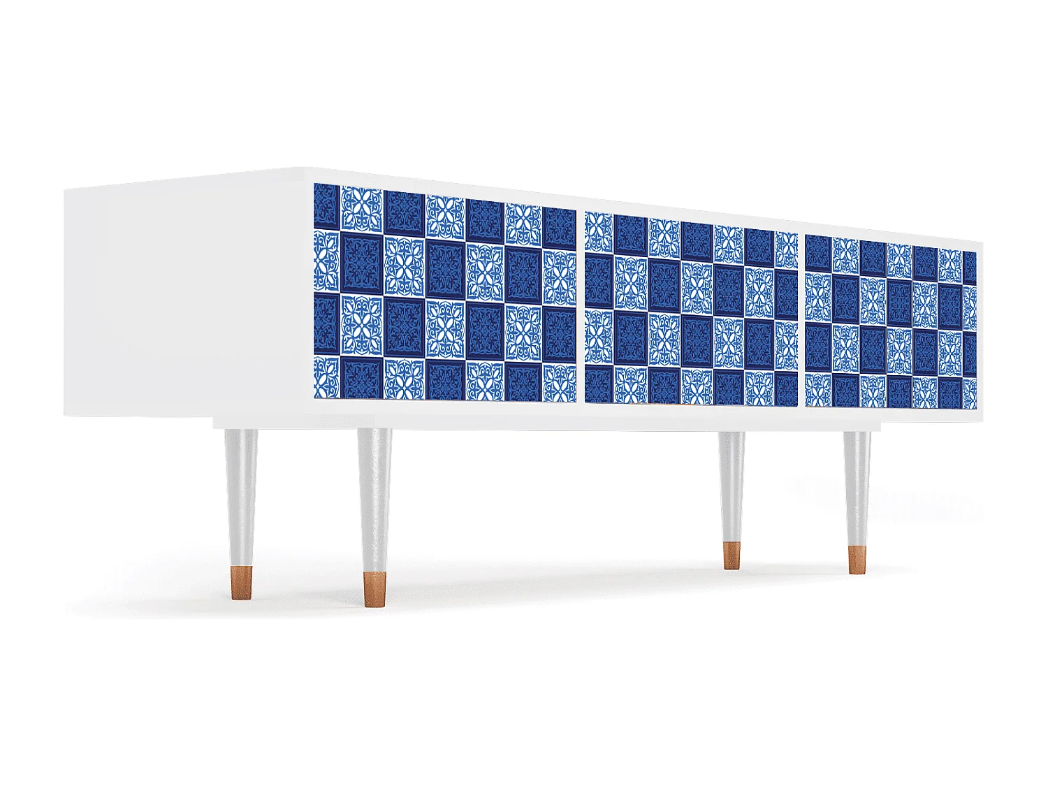 Meuble TV - 170х59х48 cm - T4 - Light Path, Blanc