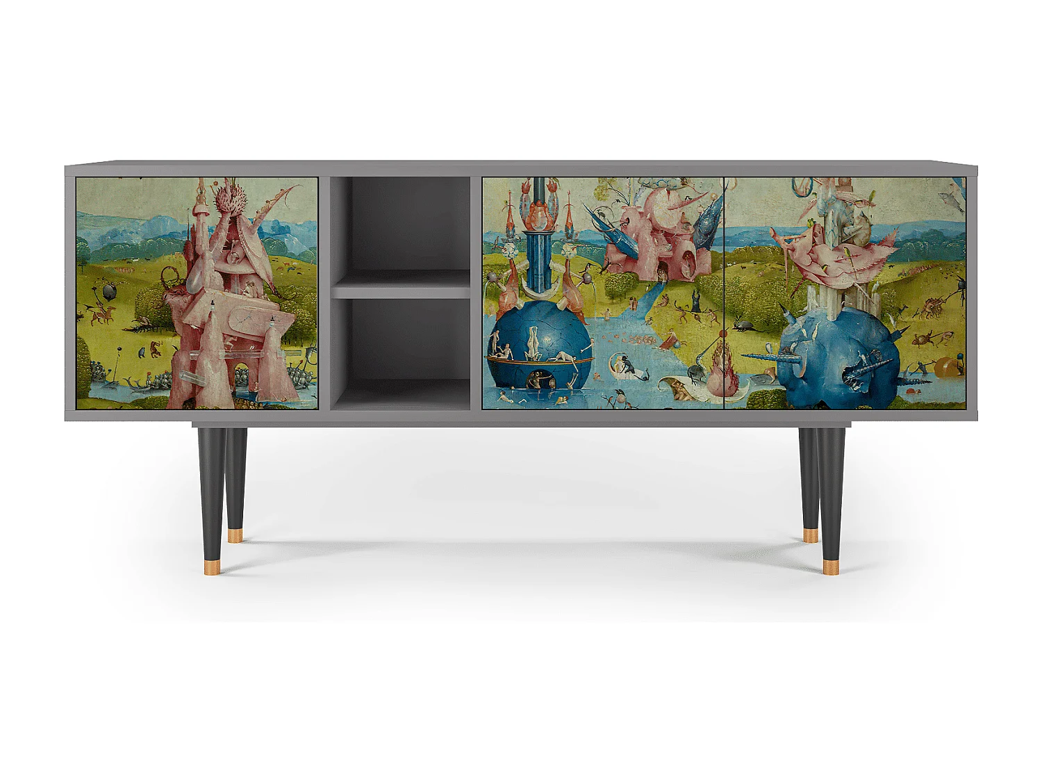 TV-meubel - 150х69х41 cm - T5 - The Garden 2 by Bosch, Grijs