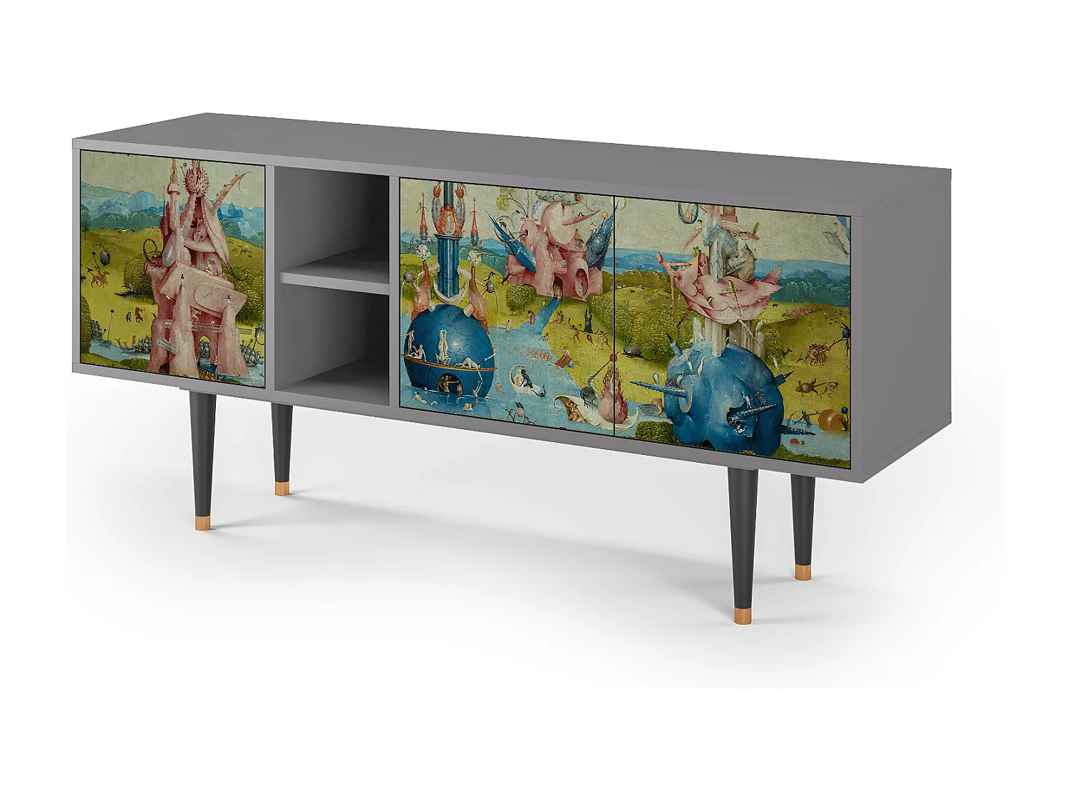 TV-meubel - 150х69х41 cm - T5 - The Garden 2 by Bosch, Grijs