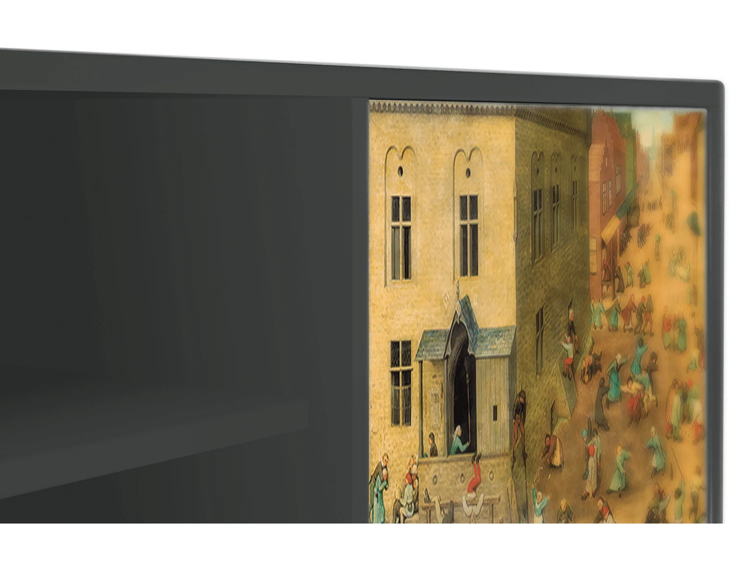 Mueble de TV - 170х69х48 cm - T2 - Children Games, Antracita