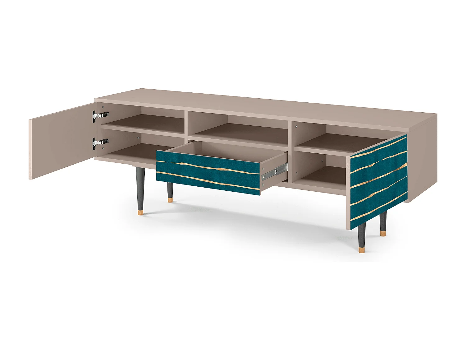 TV-meubel - 170х59х41 cm - T6 - Ocean Drive, Latte