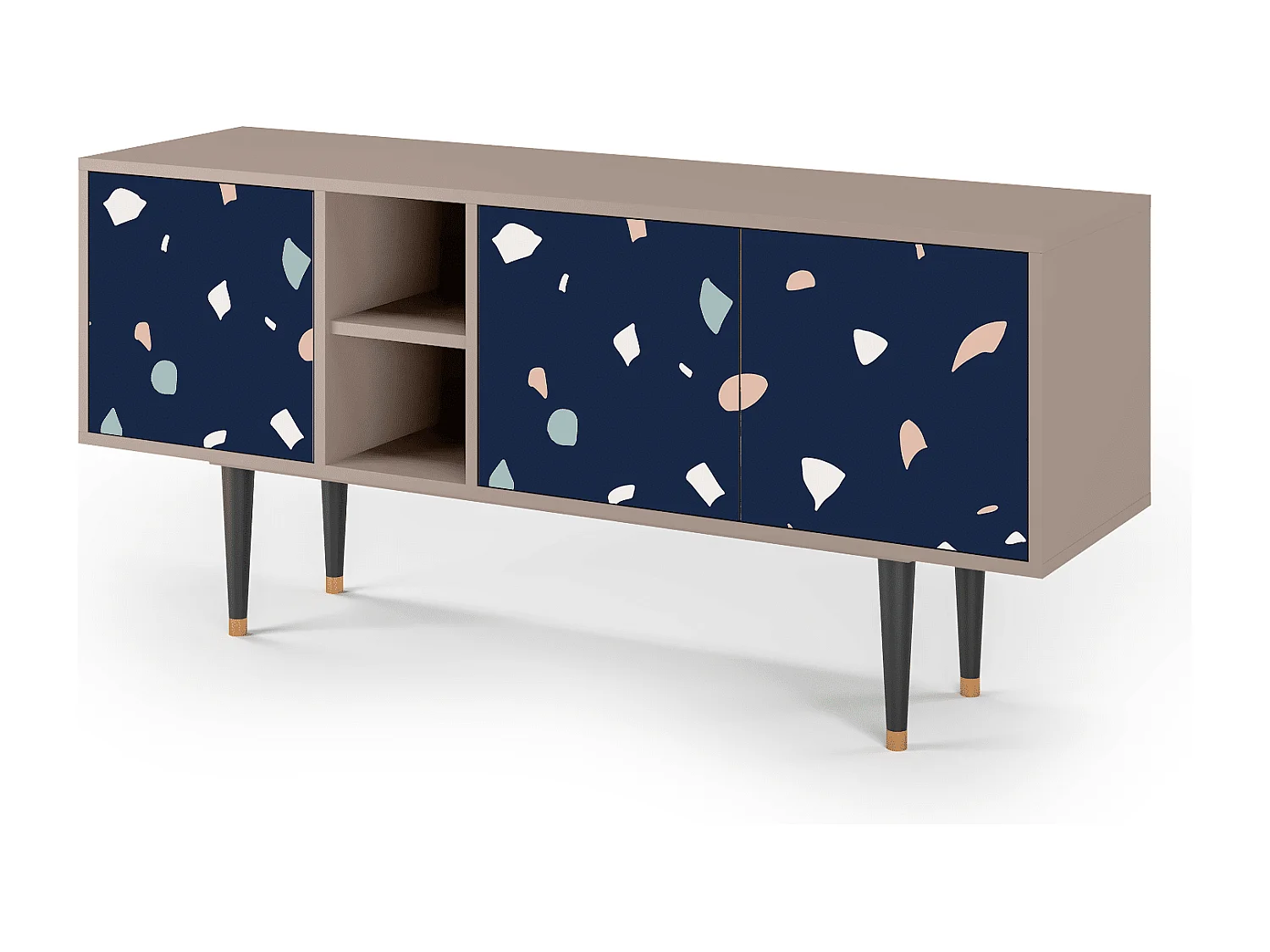 Mobile TV - 150х69х41 cm - T5 - Space Satellites, Latte