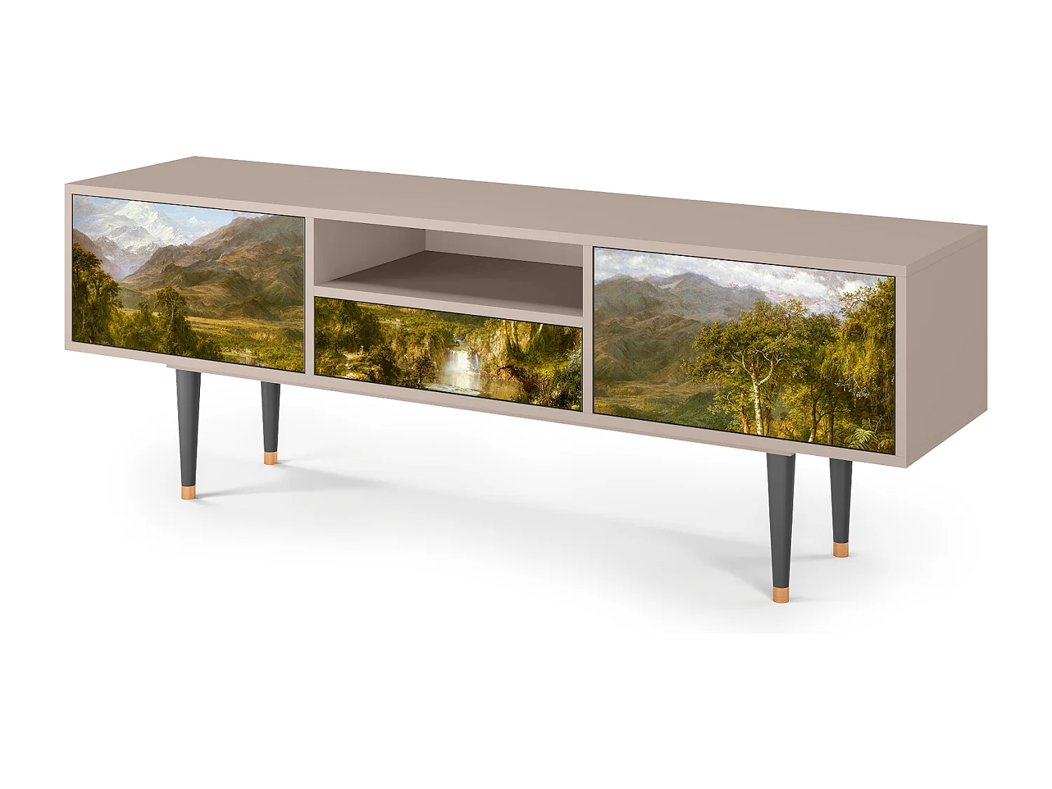 Mueble de TV - 170х59х41 cm - T6 - The Heart of the Andes , Areia