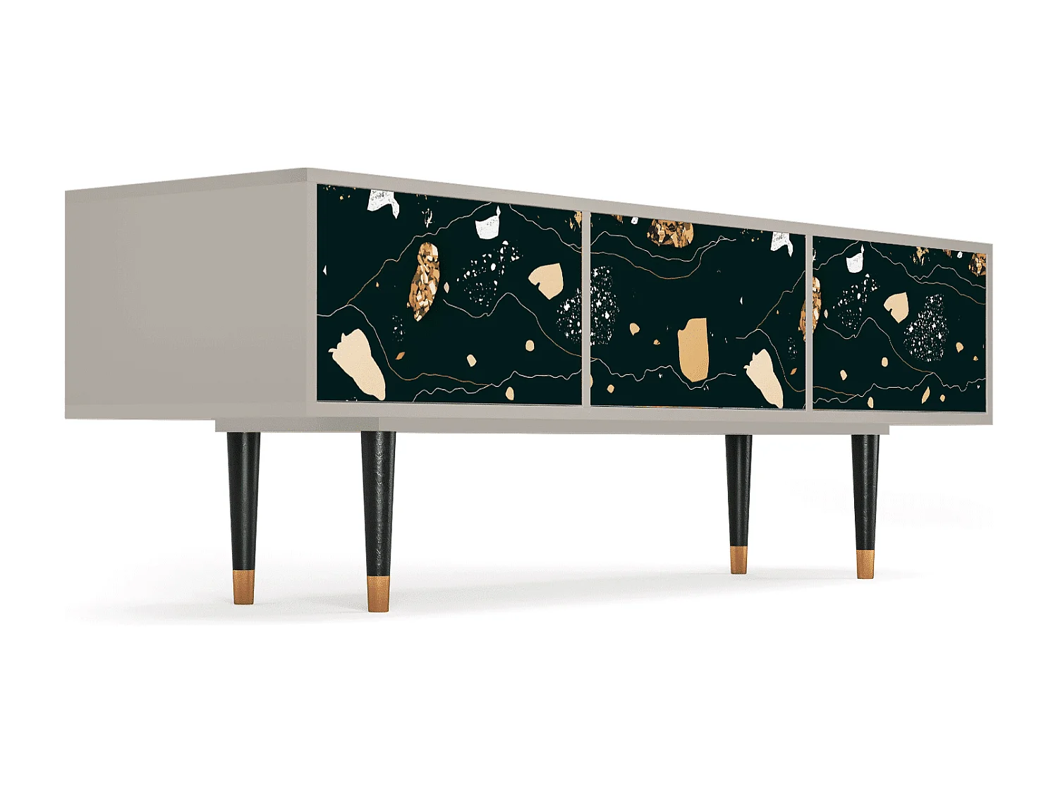 Mobile TV - 170х59х48 cm - T4 - Space Rocks, Sabbia