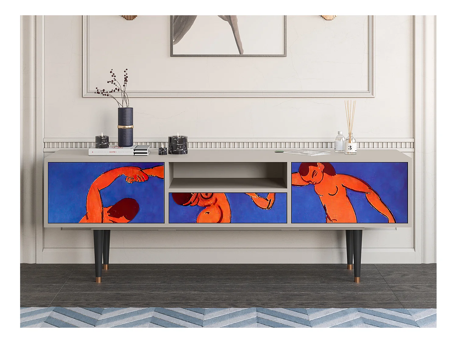 Meuble TV - 170х59х41 cm - T6 - The Dance by Matisse , Sable