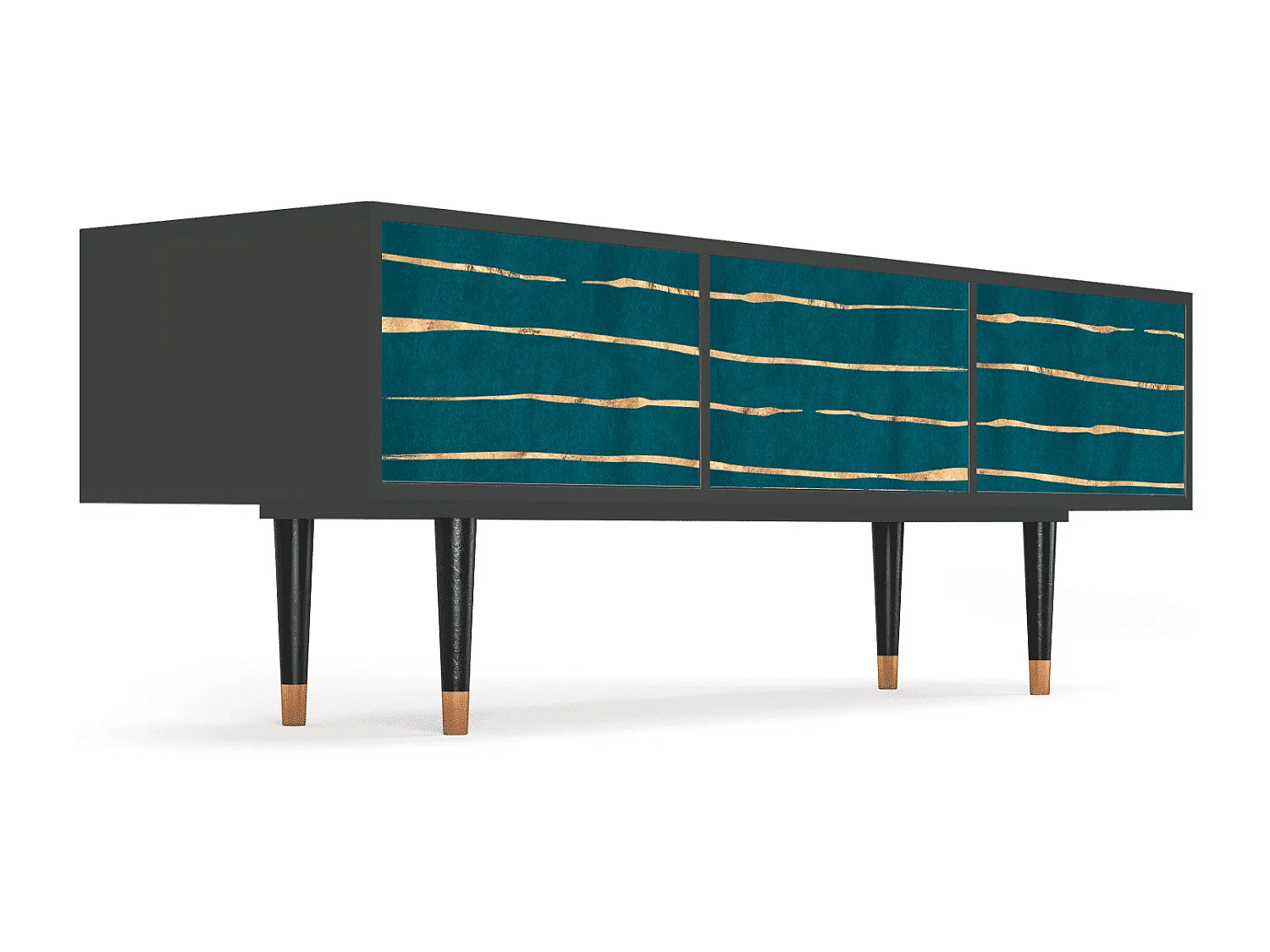 Meuble TV - 170х59х48 cm - T4 - Ocean Drive, Anthracite