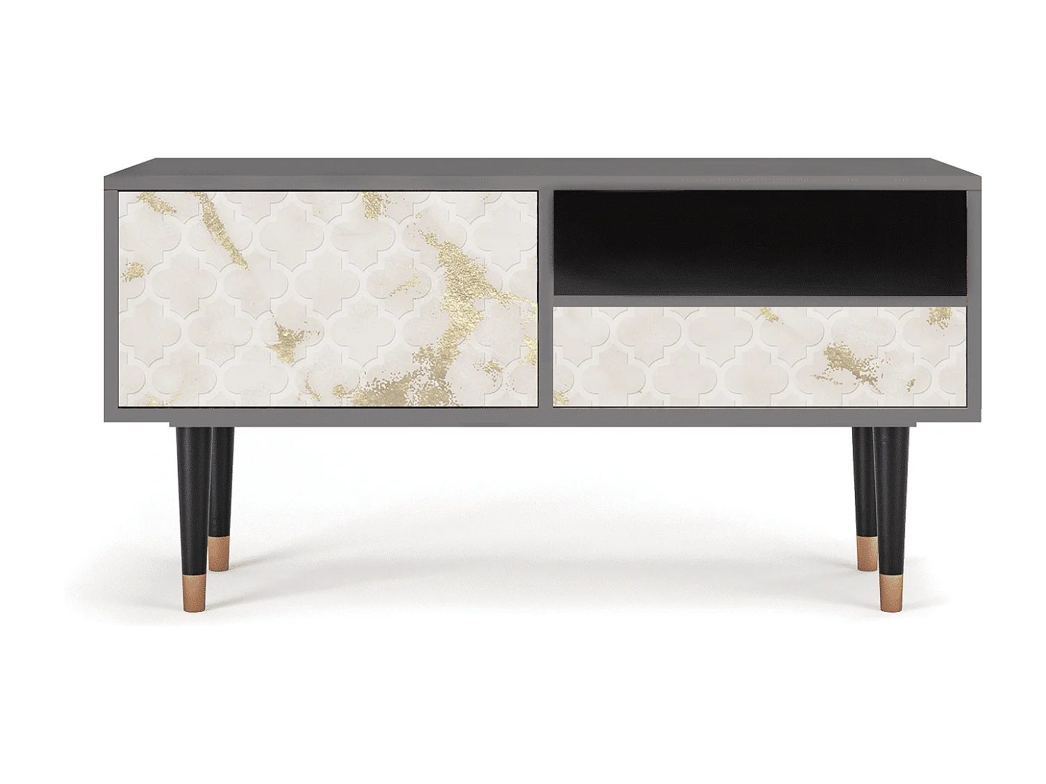 Mueble de TV - 115х59х48 cm - T3 - Sahara desert, Areia