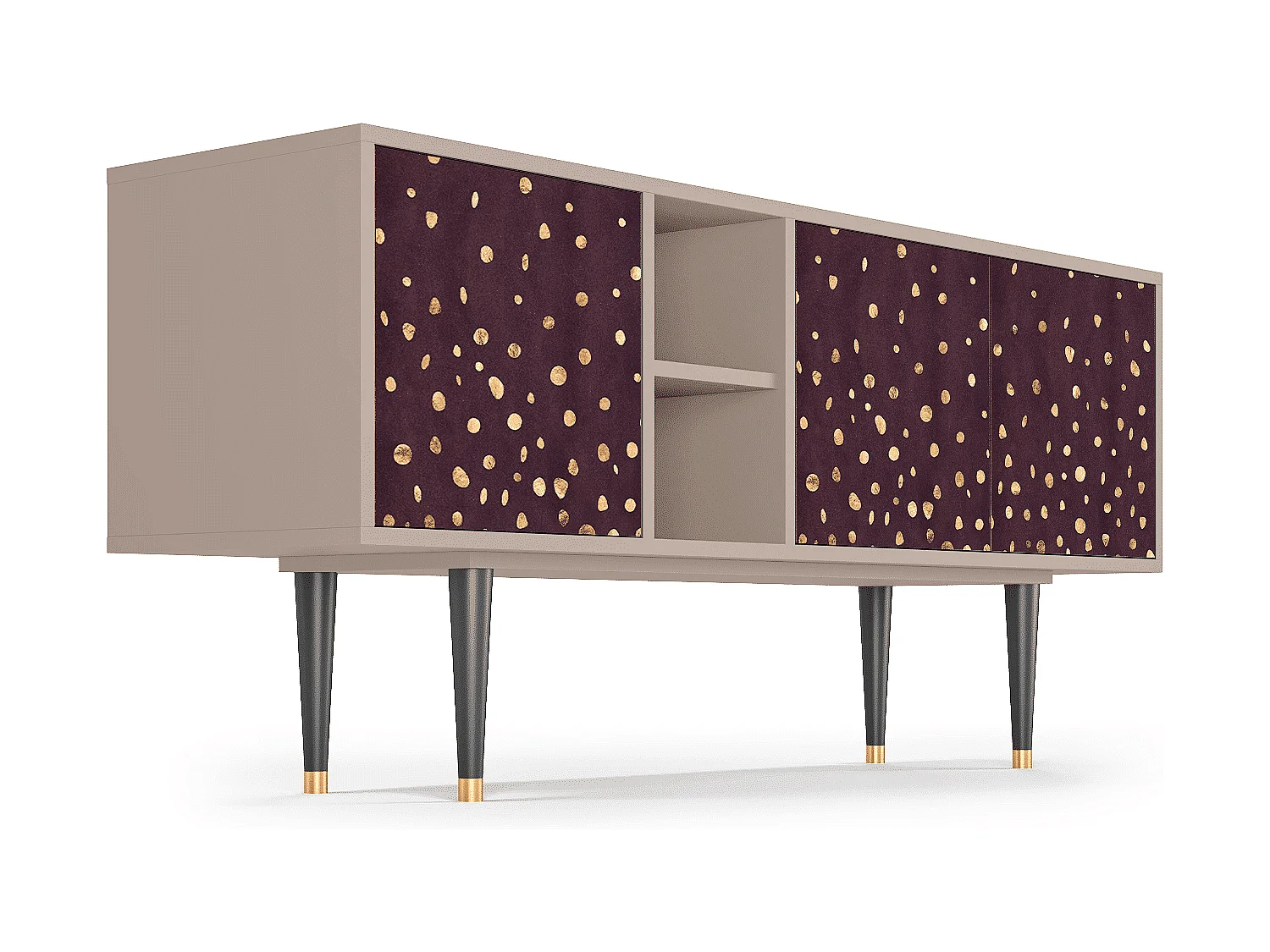 TV-meubel - 150х69х41 cm - T5 - Glowworms, Latte