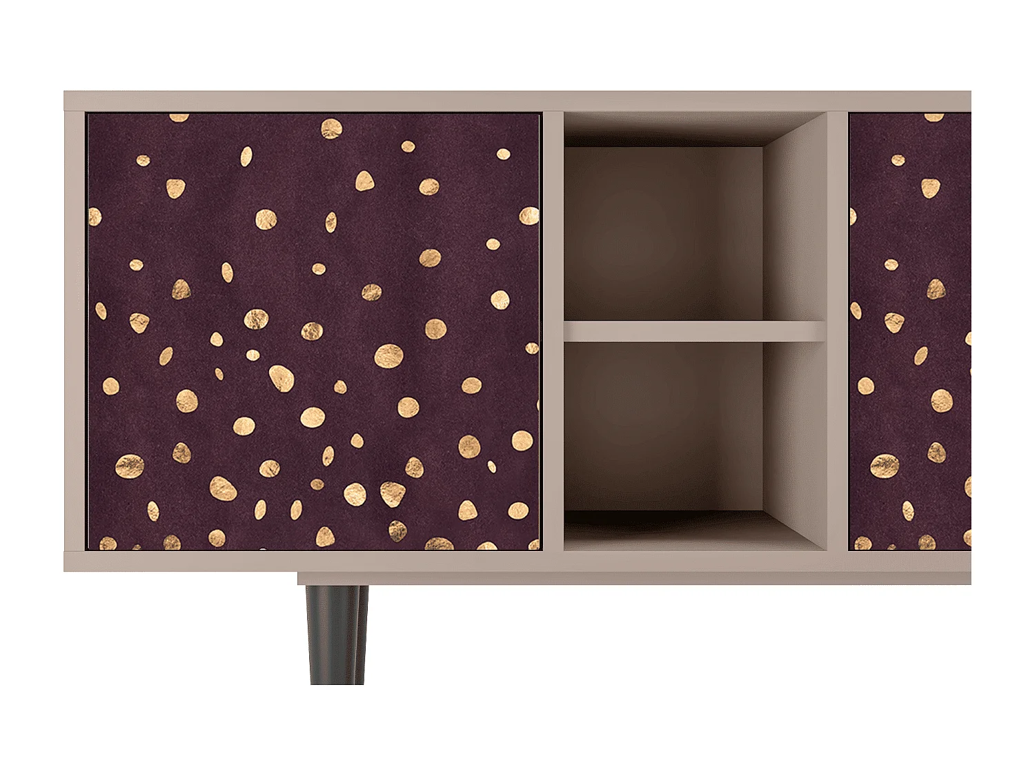 TV-meubel - 150х69х41 cm - T5 - Glowworms, Latte