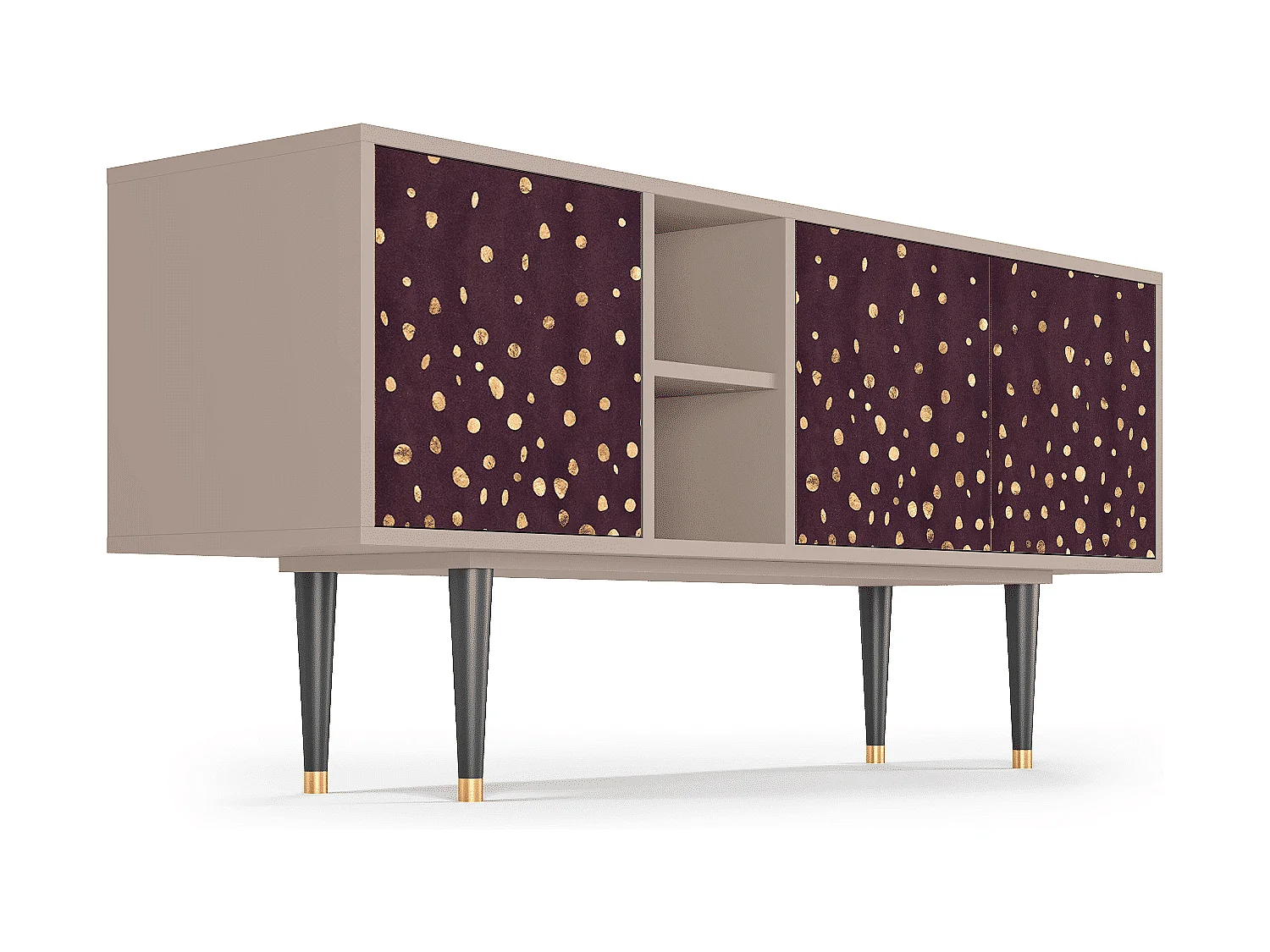 TV-meubel - 150х69х41 cm - T5 - Glowworms, Latte