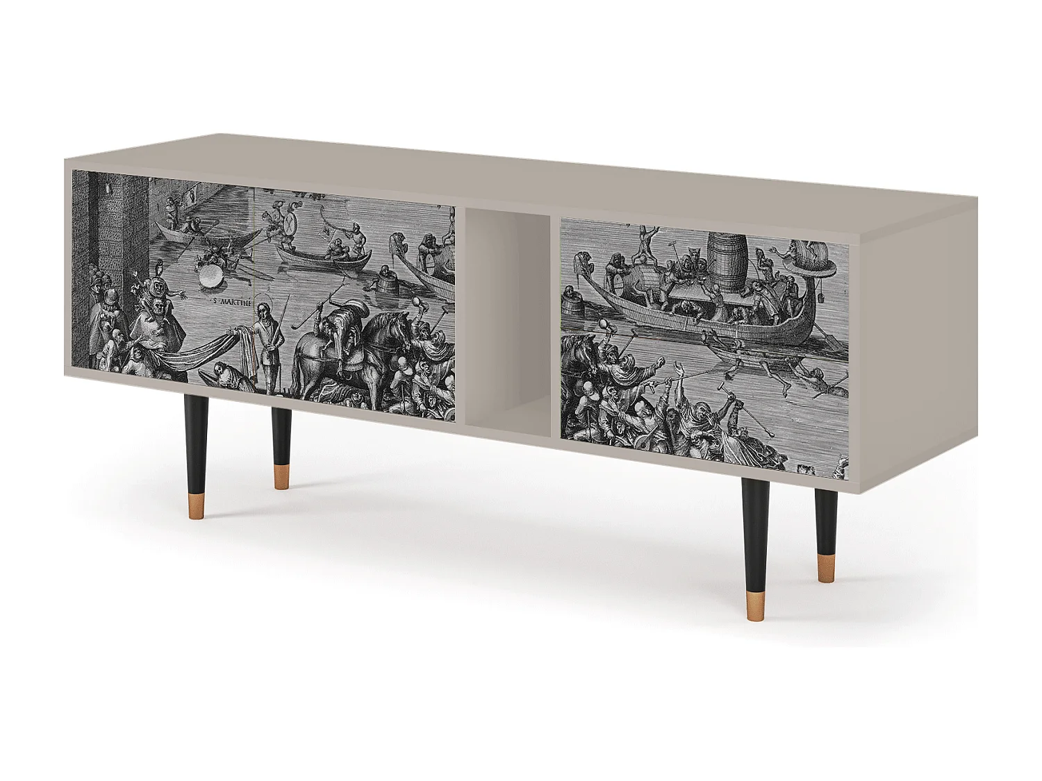 Mueble de TV - 170х69х48 cm - T1 - Saint Martin, Areia