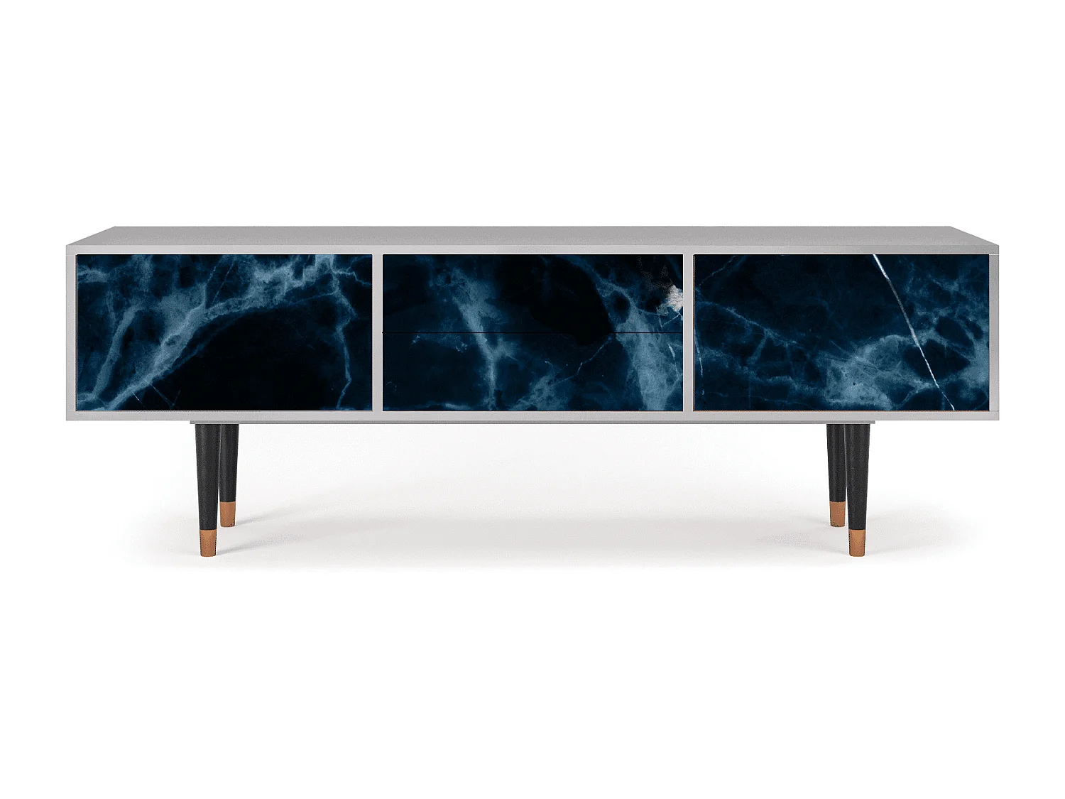 Mobile TV - 170х59х48 cm - T4 - Deep Ocean, Grigio