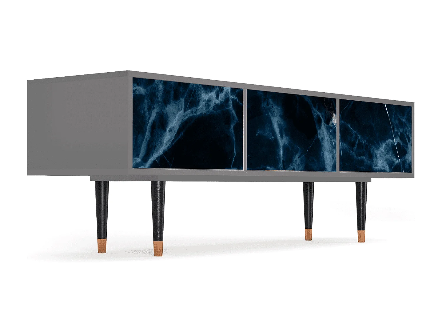 Meuble TV - 170х59х48 cm - T4 - Deep Ocean, Gris